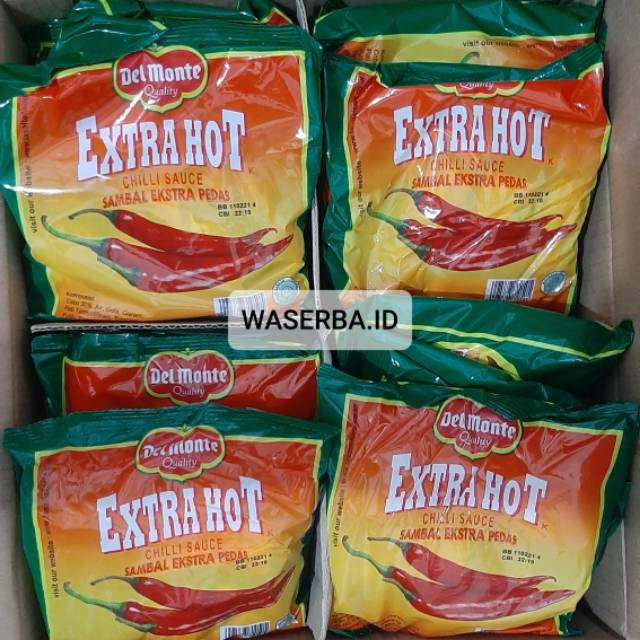 

Delmonte Sambal Sachet Extra Hot isi 24