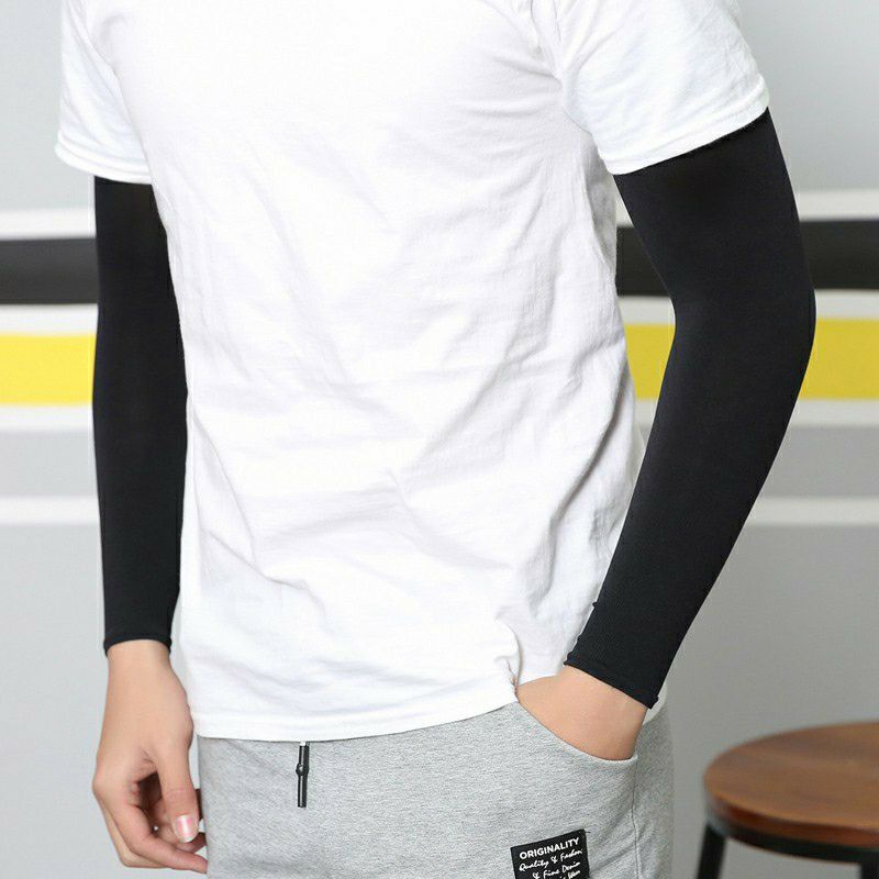 PROMO MANSET TANGAN HANDSOCK MANGSET PELINDUNG TANGAN LETS SLIM Anti UV LEMBUT DINGIN-1