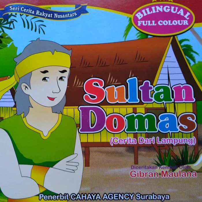 Buku Anak Bilingual Sultan Domas