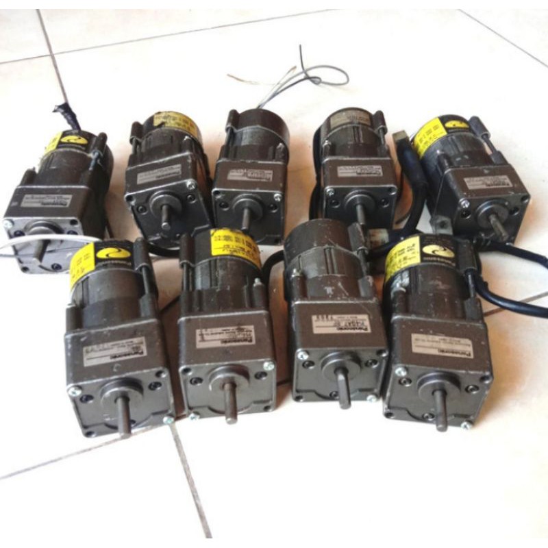 Ac Motor Gearbox 100V PANASONIC 125Rpm