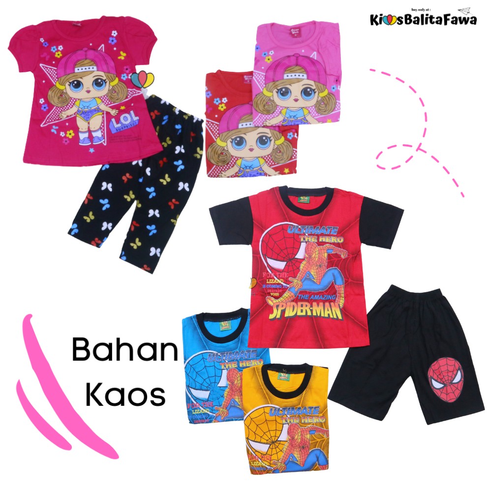 Paket Usaha A Mix Size ISI 30pc - ANAK LAKI PEREMPUAN - Jualan Baju Anak Cewek Cowok Grosir Reseller