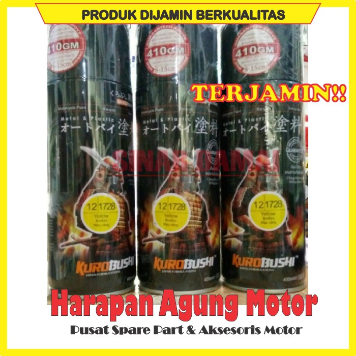 PROMO CAT SAMURAI WARNA WARNA DASAR