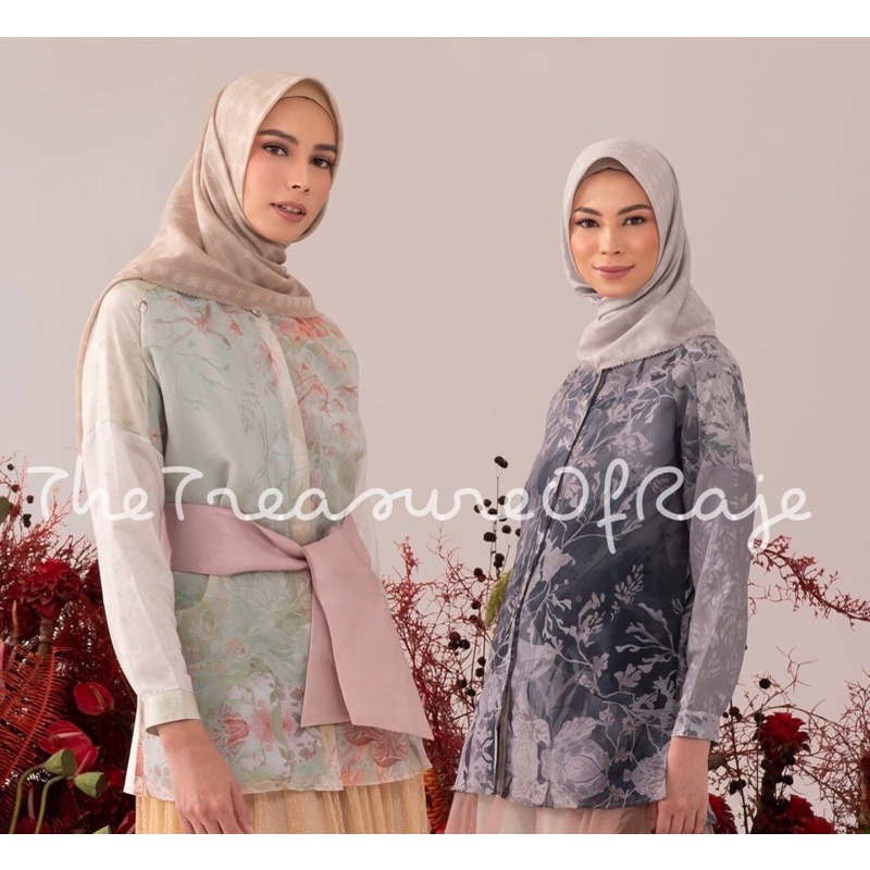 Valvia Top Riamiranda Buttonscarves the Xanadu Series BS RM