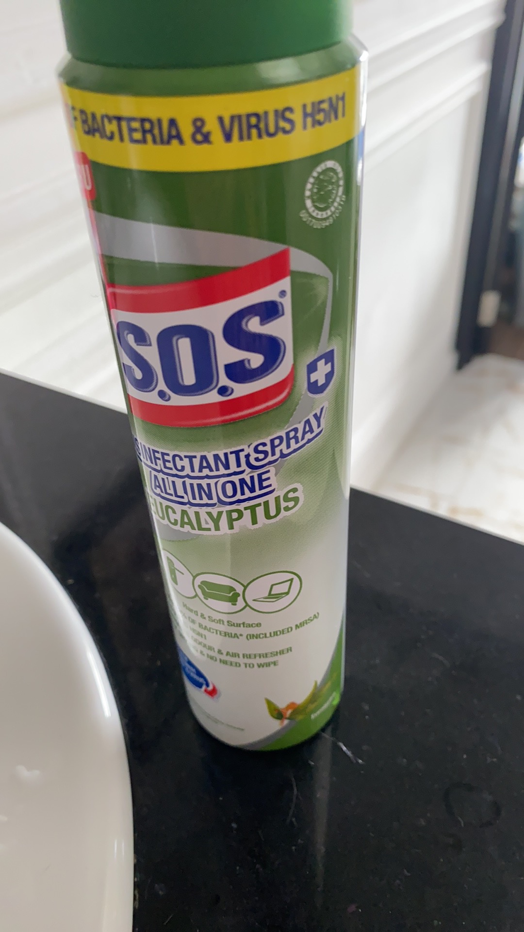 Sos Disinfectant Spray All In One Eucalyptus 250 Ml/sos Disinfektan Spray 250 Ml Terlaris