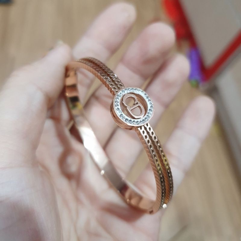 Gelang titanium premium Quality  7109/gelang stainless steel anti karat anti alergi