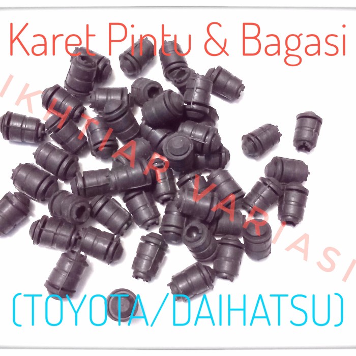 2 pcs Karet Stopper bagasi Avanza Xenia Karet bantalan bagasi Toyota Avanza