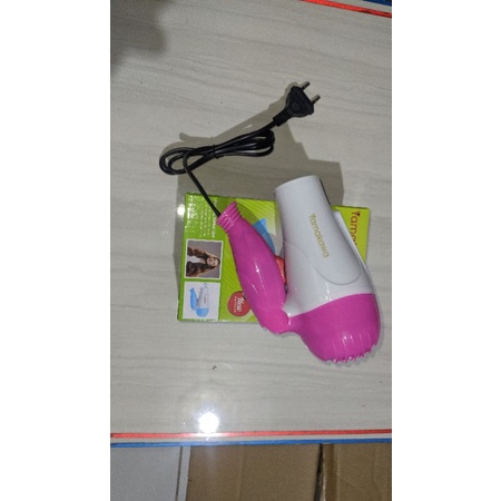 Alat pengering rambut elektrik hairdryer lipat listrik portable 500W hair dryer pemanas rambut