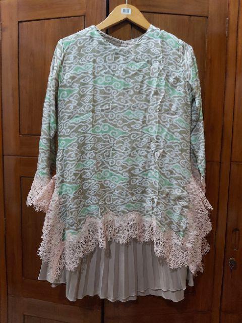 Tunik Batik Viscose Mix Lace