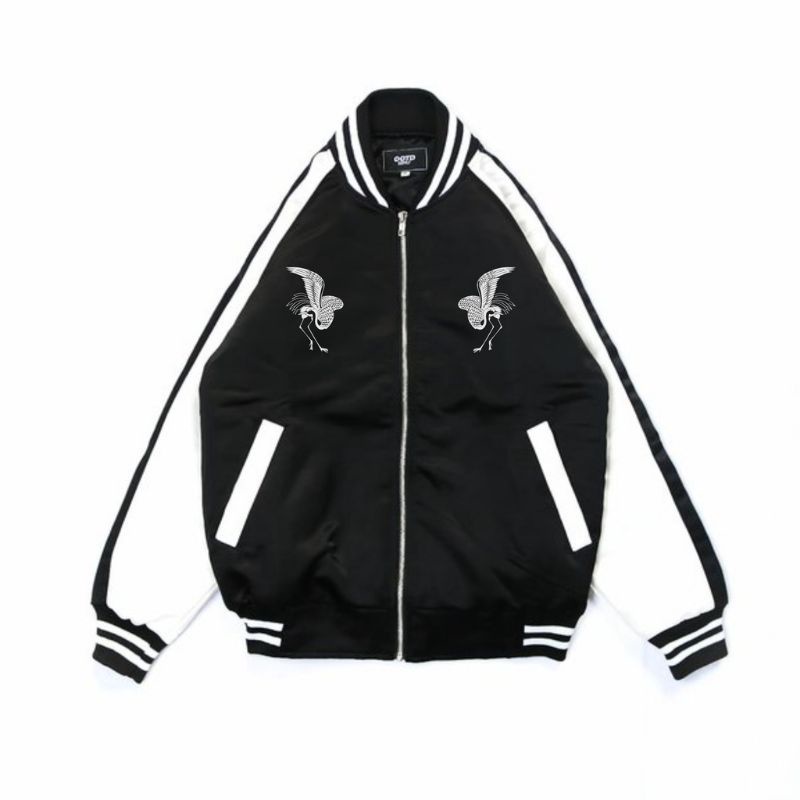 JAKET SUKAJAN Varsity Baseball TSURUTORI MURAYAMA