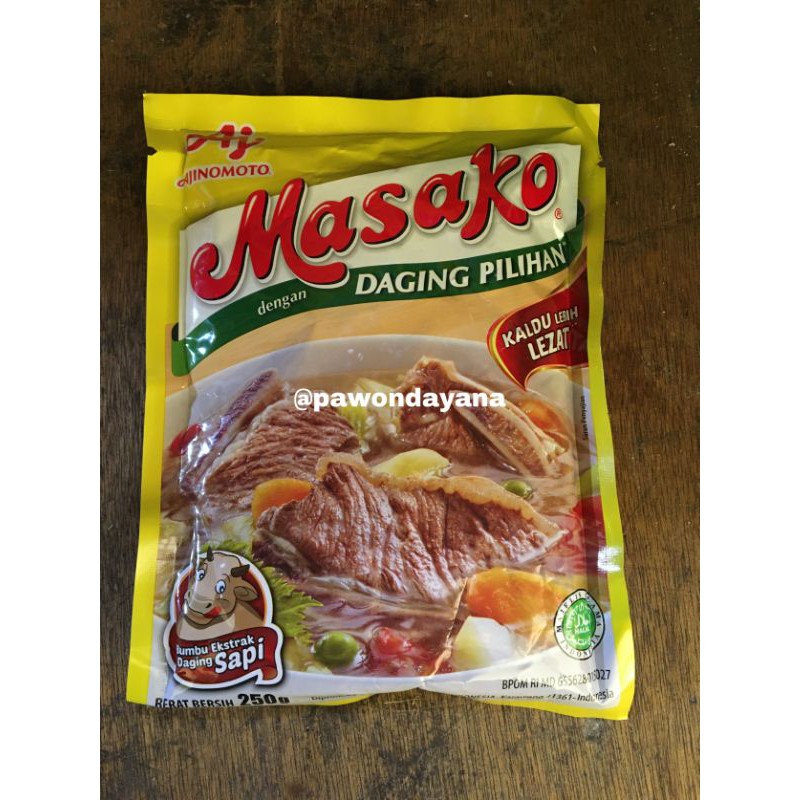 

Masako Sapi 250gram / Kaldu Sapi / Penyedap Rasa