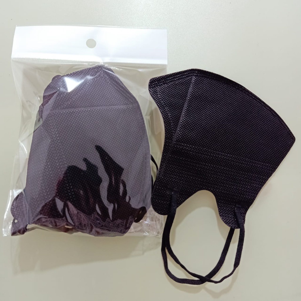Masker DUCKBILL 3 Ply 1 ( kotak Isi 50 Pcs) DUCBIL-HITAM ISI 20