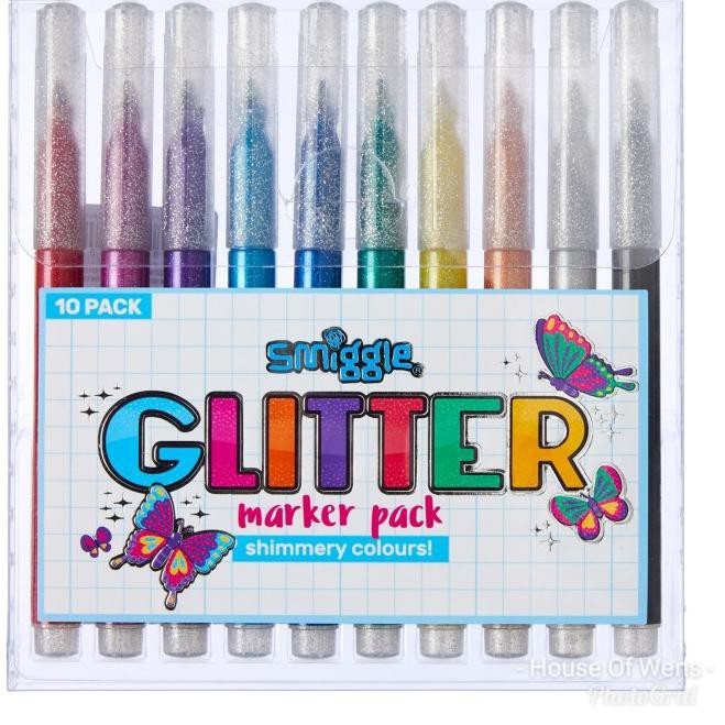 

Harga Bersahabat...!642SJ SMIGGLE GLITTER MARKER PACK X10 - SPIDOL GLITER SMIGGLE