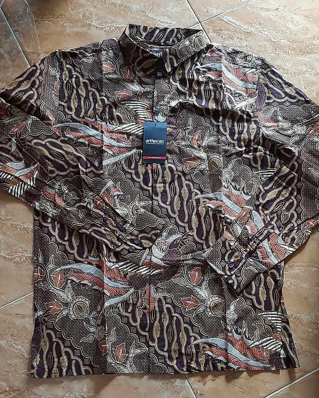 [arthesian] Kemeja Batik Pria  - Petra Batik Printing