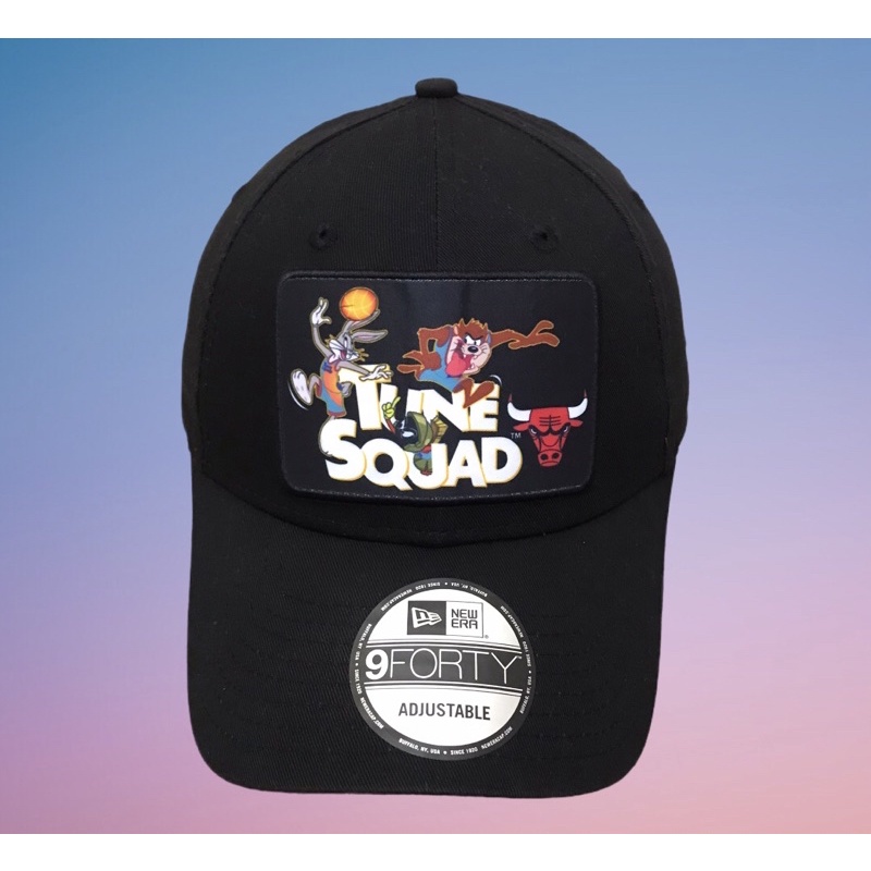 Topi Hat Hats Caps Cap Sb Snapback NE Newera New Era X NBA Chicago Bulls X Space Jam Authentic Origi