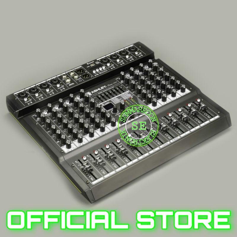 mixer audio 10 channel original ashley remix 1002 usb bluetooth recording