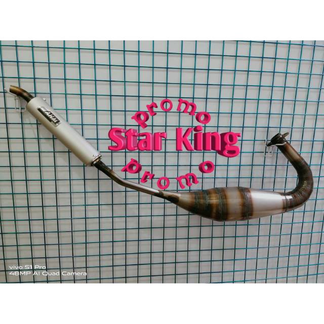 Knalpot Ninja 150 R / RR AHM Super Garing Kemrincing