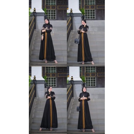 NAILA DRESS MILO BY ALDISA (READY)
