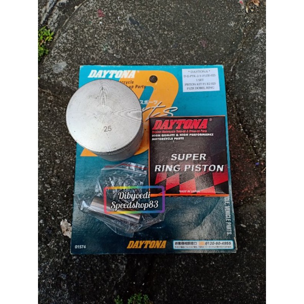 Termurah Piston FiZ Fizr daytona ov 25 Piston kit daytona Racing Fi FIZ fizr ov 25
