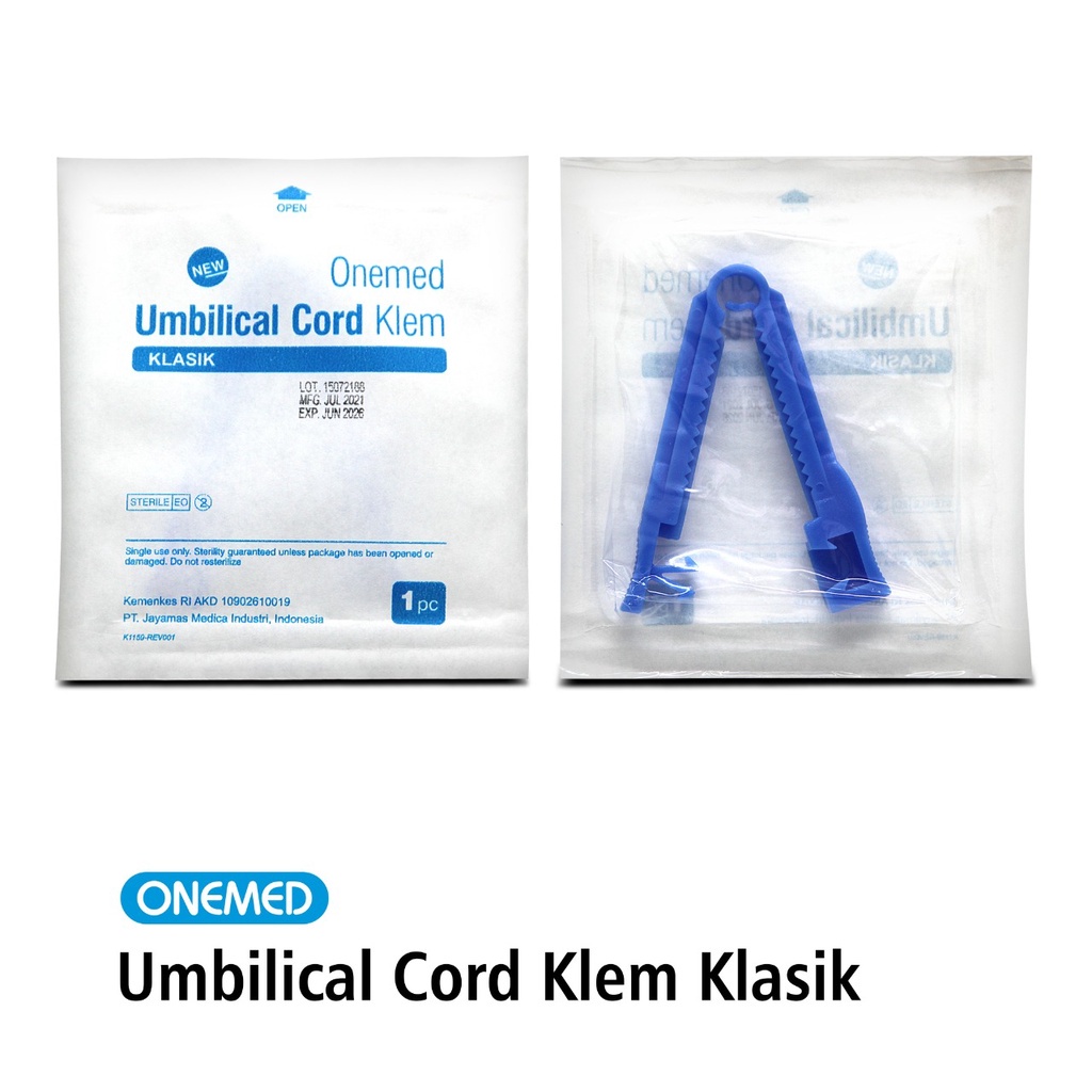 Klem Tali Pusar Umbilical Cord Klasik OneMed - pcs OJ