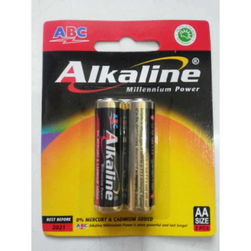 Baterai ABC Alkaline AA / Battery / Batere / Baterei A2