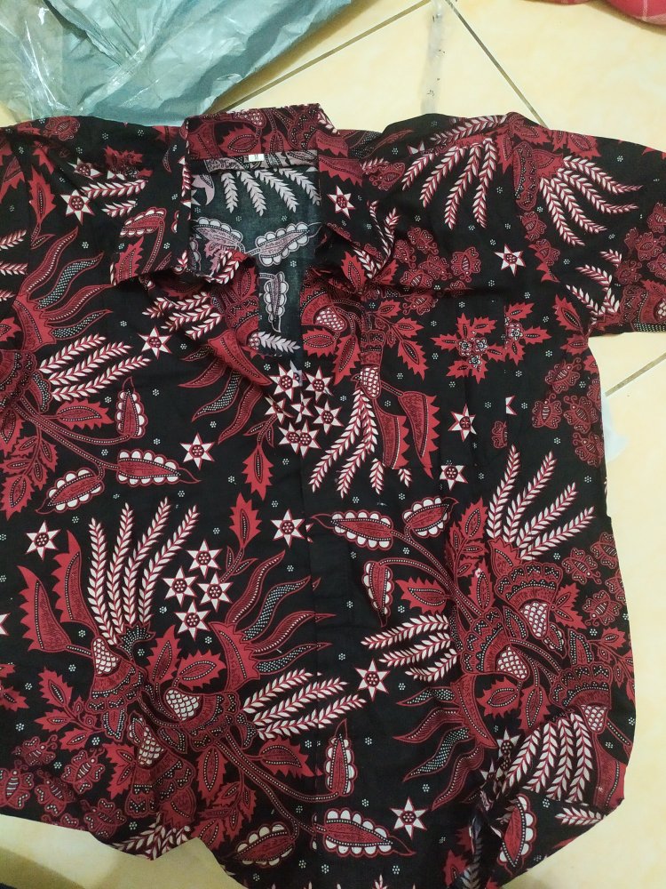 Baju Batik Pria Gus Azmi Syubbanul Muslimin Batik Katun Halus Hadroh Azzahir Santri Muslim, Moderen