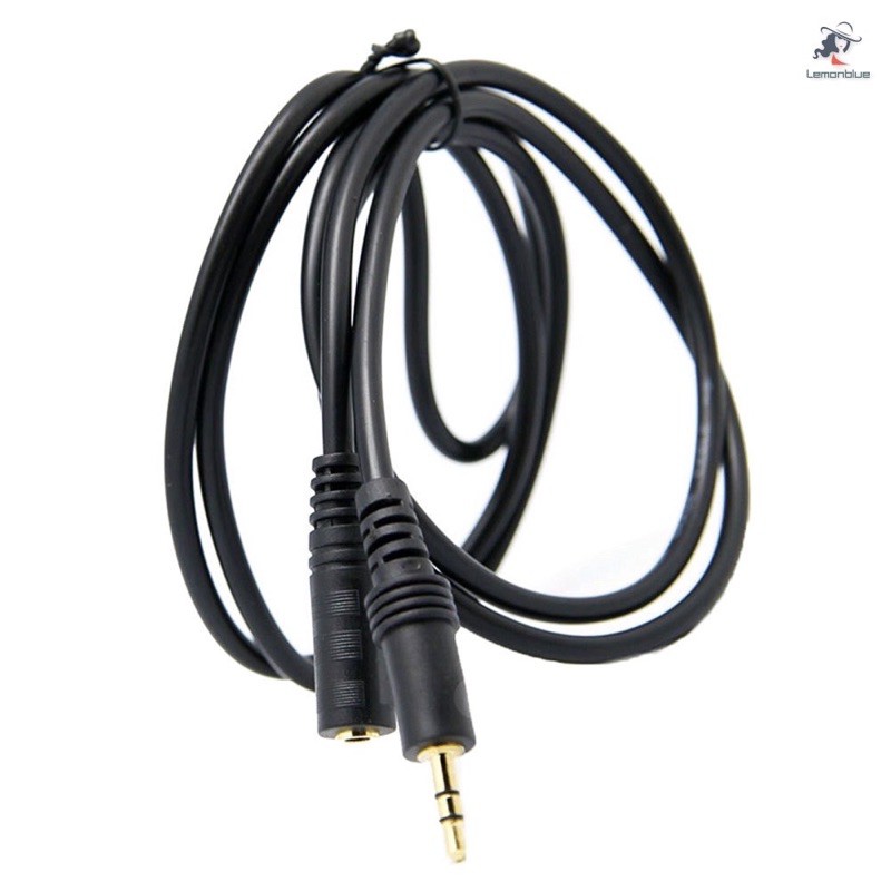 Kabel Audio Extension 1.5m Kabel Perpanjangan Aux Audio Jack 3.5mm TO 3.5MM FEMALE