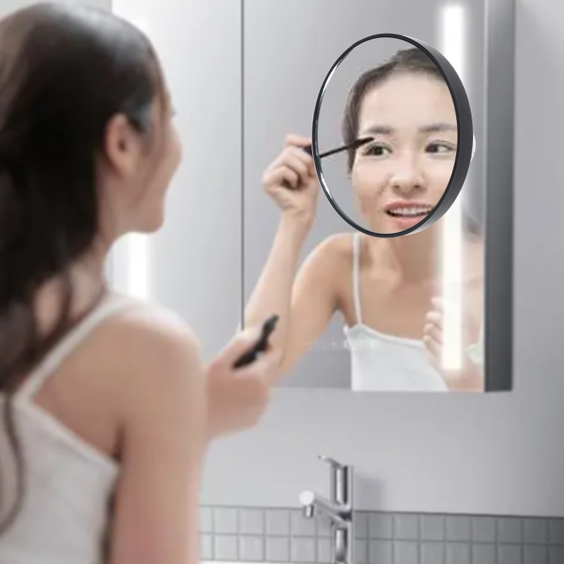 Gro Cermin Pembesar 10X Dengan Suction Cup Untuk Travel