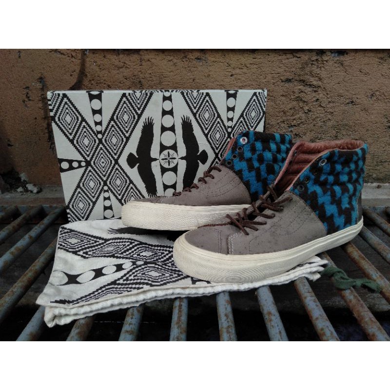 Vans Sk8 Hi Vault Og x Takahayashi Pendleton