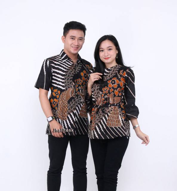 Rama Shinta Couple - Melani Set Couple Lilit Rovella Batik Couple Modern