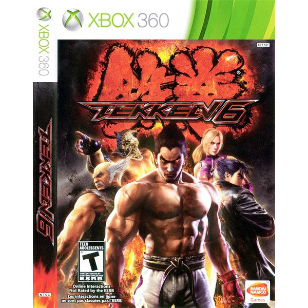 Game Tekken 6 XBOX 360 for Jtag/RGH (Game Data DVD Kaset)