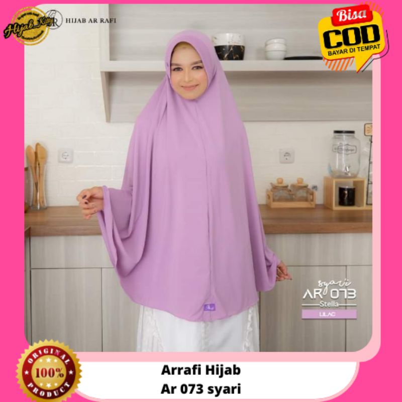 Arrafi Jilbab Hijab Kerudung Bergo Syar'i Instan Terbaru Terlaris 2022 bisa Cod Agen Arrafi Pati Dis