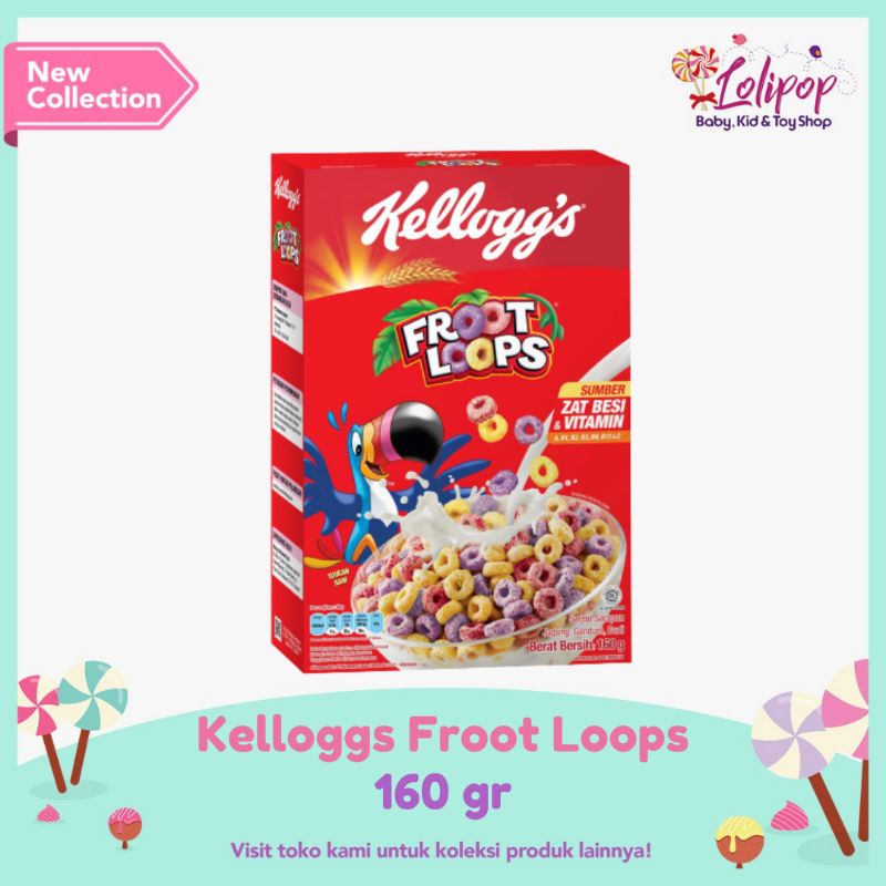 KELLOGG'S FROOT LOOPS 160gr
