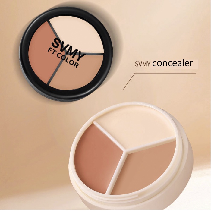 SVMY Concealer Contour 3 in 1 Natural Corrector Light Skin Color LA188 5172