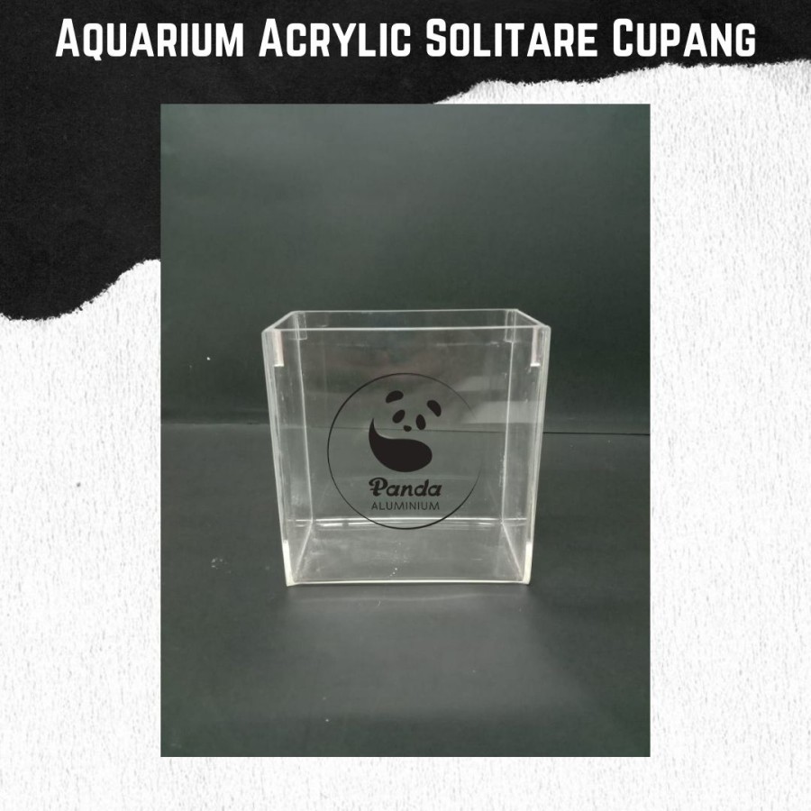 PROMO Aquarium Akrilik Soliter Ikan Cupang Minimalis Termurah