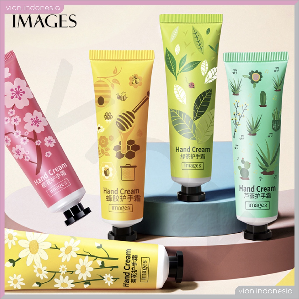 IMAGES Hand Cream Krim Tangan Alami Natural Untuk Kulit Pecah Handcream 30 Gr IM019