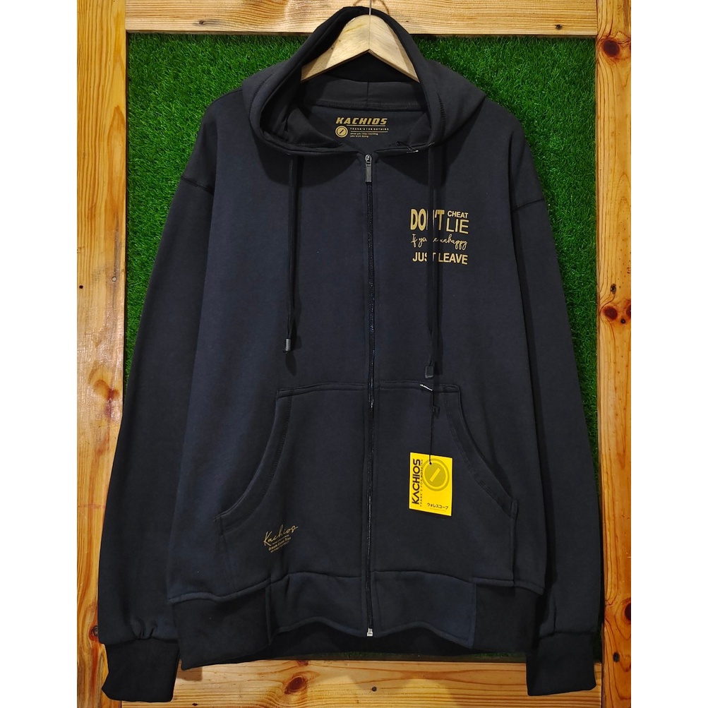 Hedent Hodie Resleting Pria Zipper Hoodie Distro Original Sweater Hodie Sleting Hitam Cowok Sweter Z
