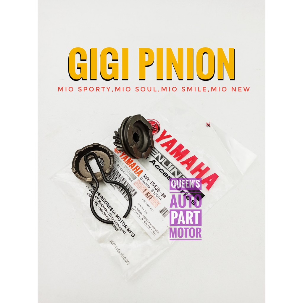 GIGI PINION / PINION SELAHAN / PINION KICK MIO SPORTY MIO SOUL LAMA MIO NEW MIO SMILE MIO OLD