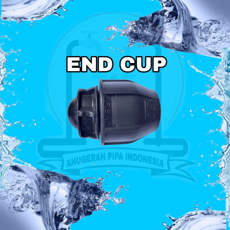end cap hdpe 63mm ( 2 inch )