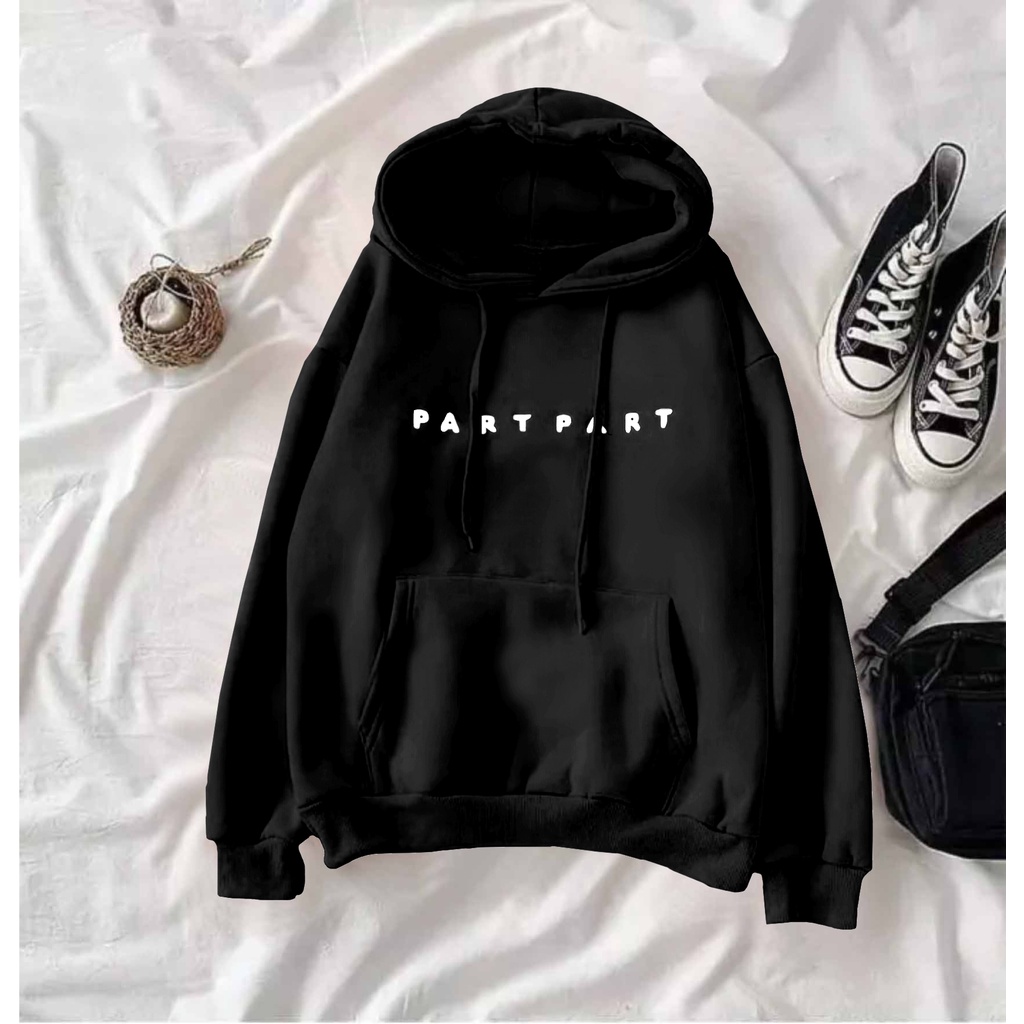 FenishaStore Sweater Hoodie Wanita Kekinian PART PART Size M-L-XL-XXL