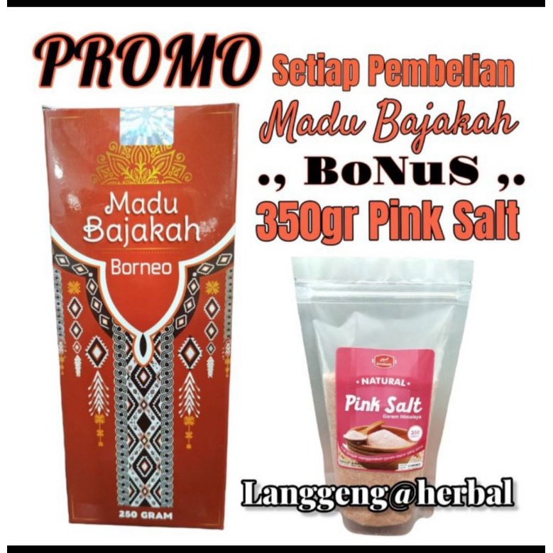 

Madu Bajakah BORNEO Atasi Kanker Dan Penyakit Berat Lain | BONUS PINK SALT 350gr