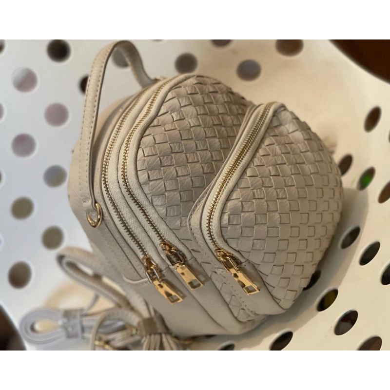 TAS WANITA - TAS 2in1 - BACKPACK BOTTEGA