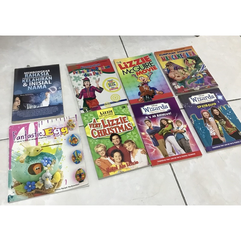 Buku cerita anak preloved buku bekas
