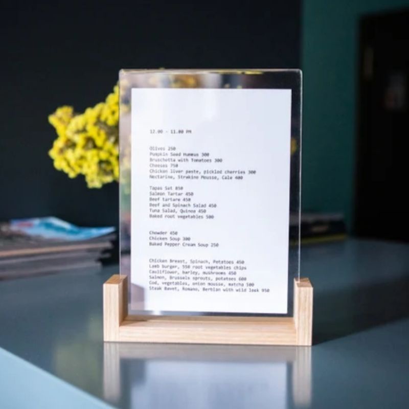 

Stand Akrilik Kayu A5 Model U