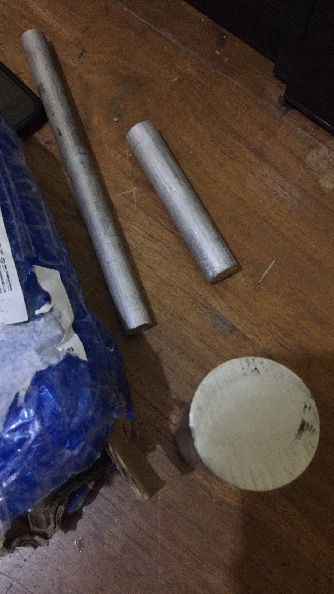 As Aluminium Dia. 3/4 Inch ( 19.05 Mm ) Alumunium Round Bar Assental T6061 Type 6061 Bukan Dural
