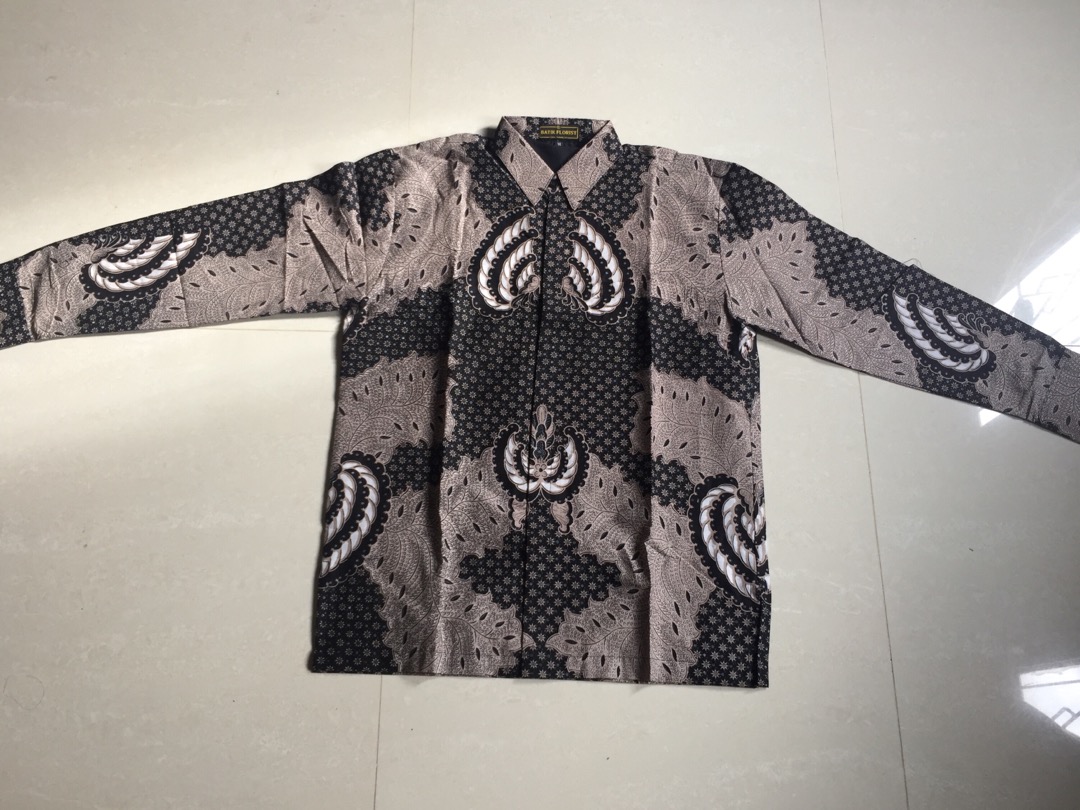Jual Kemeja Lengan Panjang Full Furing Katun Sragenan Original Asmara Batik Solo Kemeja Batik Pria