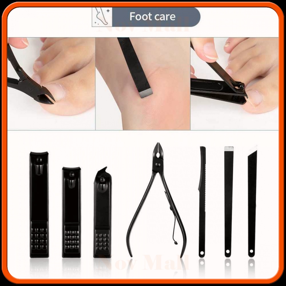 Set Perlengkapan Manicure Pedicure Cutters Nail MU105