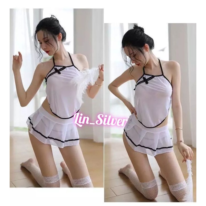 Lingerie Seksi Sexy Kostum Cosplay CheongSam Shanghai China Rok