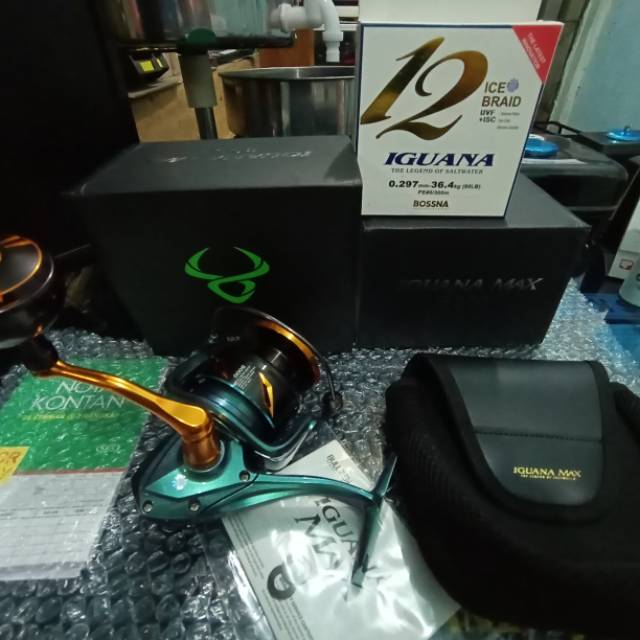 Reel Bossna IGUANA 8000