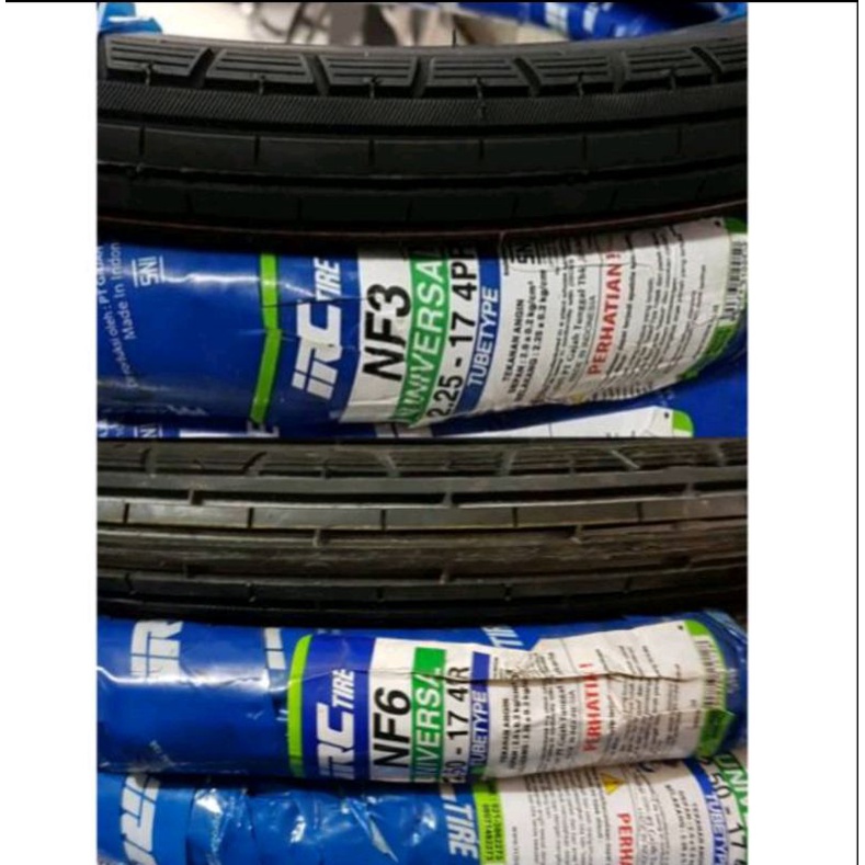 ban IRC nf3 model garis lurus ban klasic UK 225 ring 17