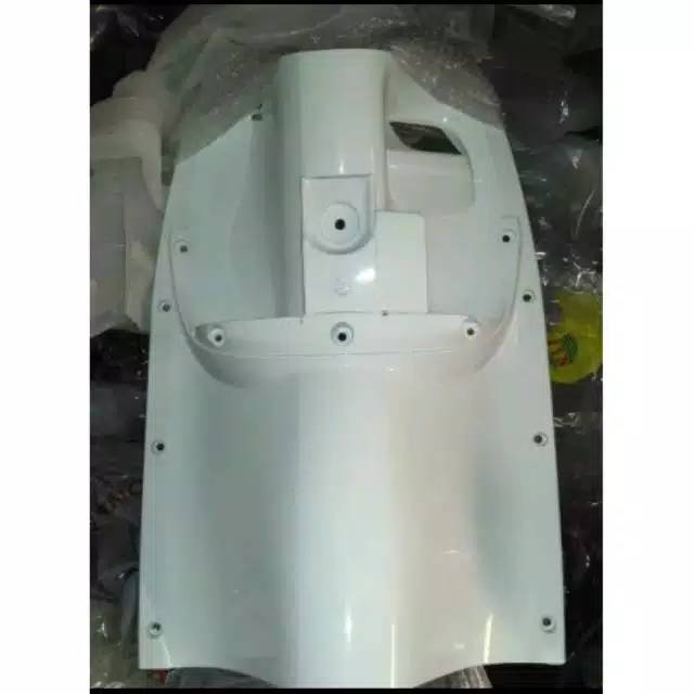 Leghsil dek kunci Scoopy F1 putih 2013-2016